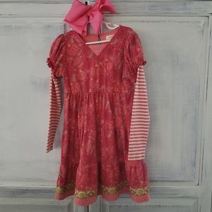 ❤💚 Matilda Jane Persephone Dress Size 6 EUC